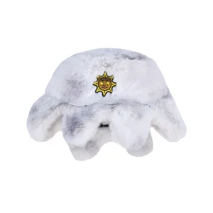 Furry Glo Sun Bucket Hat (Gloomy White)
