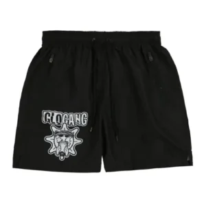 Glo Gang Almighty II Logo Grey shorts