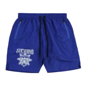 Glo Gang Almighty II Logo Blue shorts