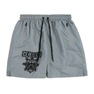 Glo Gang Almighty II Logo Grey shorts