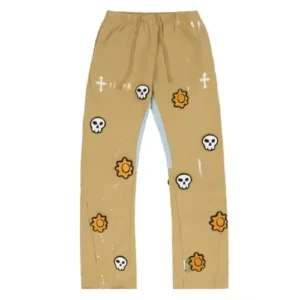 Glo Gang Flare Tan Sweatpants